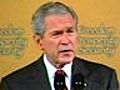 Bush Talks Tough With Beijing | BahVideo.com