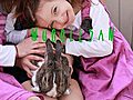 I WANT TO PET THE CUTE BUNNY RABBIT BY SOPHIA AND BELLA | BahVideo.com