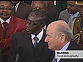 Blatter meets Mugabe | BahVideo.com