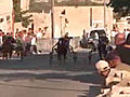 Spectator Run Over By Horse | BahVideo.com