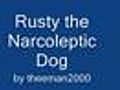 Rusty the Narcoleptic Dog | BahVideo.com