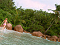 HD SLOW-MOTION Beach of Seychelles | BahVideo.com