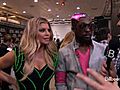 will i am and Fergie Backstage I BBMA 2011 | BahVideo.com