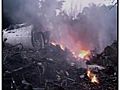 Raw Video Plane crash wreckage in Congo | BahVideo.com