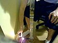 Quad Perc Beaker Bottom Water Pipe Hit 5 Arm  | BahVideo.com