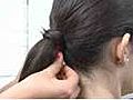 How to Style a Ponytail With Shoulder-Length Hair | BahVideo.com