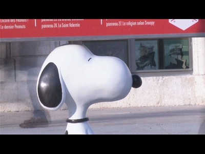 Snoopy s 60th feted at French comics fest | BahVideo.com