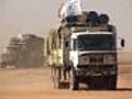 WFP convoy crosses Libya-Chad border | BahVideo.com