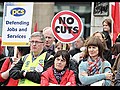 Decenas de miles se manifiestan en Londres contra recortes | BahVideo.com