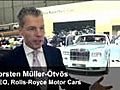 Rolls-Royce Motor Cars unveil the 102EX | BahVideo.com