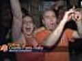 Local Giants Fans Celebrate Pennant Title | BahVideo.com