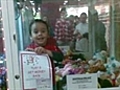 Boy trapped in toy machine | BahVideo.com