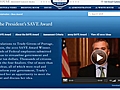 President Obama Meets the SAVE Award Winner | BahVideo.com