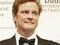 Colin Firth Speaks on set | BahVideo.com