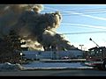 Raw video Industrial fire in Howell Twp  | BahVideo.com