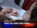 Rocket fuel found in baby formula | BahVideo.com