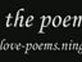 Love Poems | BahVideo.com