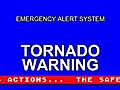 S1EP6 EAS Alerts Tornado Warning Update  | BahVideo.com