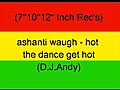 ashanti waugh - hot the dance get hot | BahVideo.com