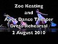 Zoe Keating and Apex Dance Theater Dress  | BahVideo.com