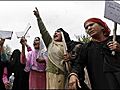 Kashmiris protest visit by Indian PM | BahVideo.com
