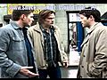 Supernatural s Misha Collins with television  | BahVideo.com