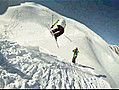 Satellisation d un abruti en ski | BahVideo.com