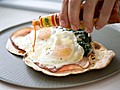 Crispy Breakfast Tortilla with Ham Chili  | BahVideo.com