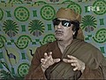 Kadhafi tout le peuple est avec nous  | BahVideo.com