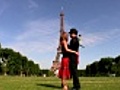 Romantic scene in Paris | BahVideo.com