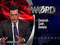 The Word - Control-Self-Delete | BahVideo.com