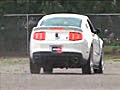 First 2010 Roush Mustang Burnout  | BahVideo.com