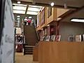 Guy falls down stairs at public library | BahVideo.com