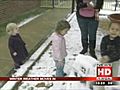 Snow in Houston and San Angelo | BahVideo.com