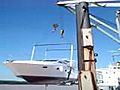 Expensive Boat Falls From Crane | BahVideo.com