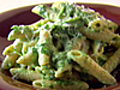 Penne With Spinach Sauce | BahVideo.com