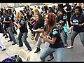 Michigan Blue Cross Flash Mob at Detroit River Days | BahVideo.com