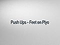 Push Ups - Feet On Plyo | BahVideo.com