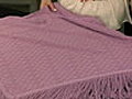 How to Fold a Fringed Garment | BahVideo.com