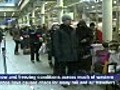 Snow causes travel chaos across western Europe | BahVideo.com