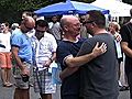 Couples Gather In Atlanta To Kiss For Gay Rights | BahVideo.com