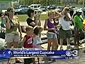 Worlds Largest Cupcake Weighs 1 224 Pounds | BahVideo.com