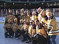 Bruins greats hit the ice at Fenway Park | BahVideo.com