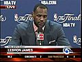 Lebron James interview after 2011 NBA Finals loss | BahVideo.com