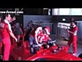Felipe and Fernando visit Ferrari World in Abu Dhabi | BahVideo.com