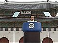 S Korea unveils restored royal gate on  | BahVideo.com