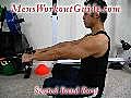 Exercise of the Day Seated Band Row | BahVideo.com