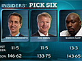 Pick Six for Week Fifteen | BahVideo.com