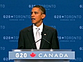 Obama discusses fiscal health | BahVideo.com