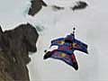 Daredevil Base Jumps off Antarctic Mountain | BahVideo.com